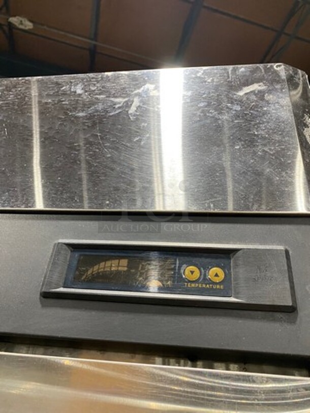 Turbo Air Commercial Single Door Reach In Freezer! All Stainless Steel! On Casters! Model: M3F241 115V 60HZ 1 Phase - Image 9 of 10