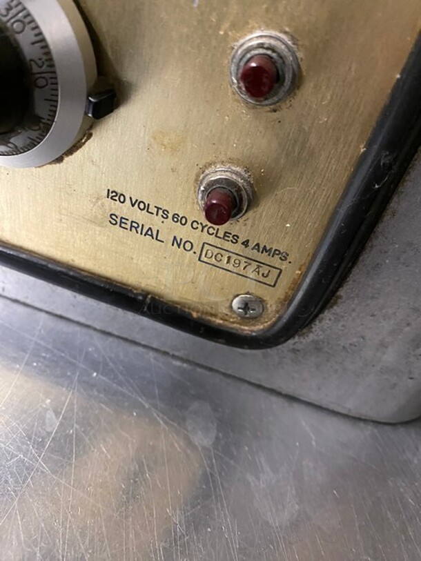 GREAT! Lectro Posit Commercial Cookie/ Pastry Depositor! All Stainless Steel! On Casters! Custom Aluminum Table! Working When Removed! - Image 10 of 10