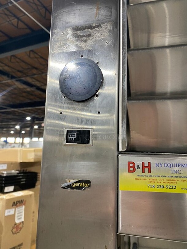 Traulsen Commercial Single Door Reach In Cooler! All Stainless Steel! On Legs! MODEL RHT132WREFHS SN: T239710I98 115V 1PH - Image 8 of 9