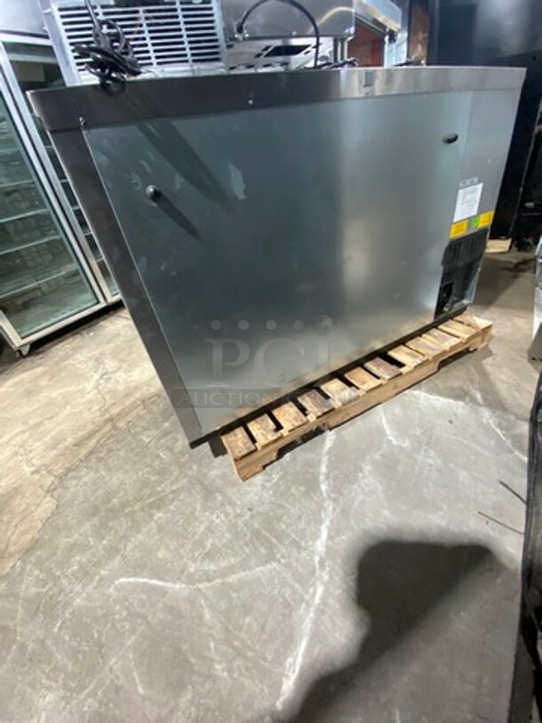 NICE!  Fagor Commercial 2 Door Bar Back Cooler! With View Through Doors! All Stainless Steel! Model: FBB59SDT SN: 13040002M 115V 60HZ 1 Phase - Image 4 of 10