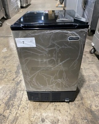 NEW! OUT OF THE BOX! SCRATCH-N-DENT! Whynter Undercounter Built In Ice Maker! 12LB Ice Capacity! All Stainless Steel! Model: UIM155 115V