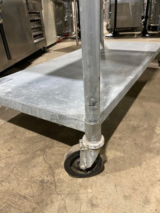 Eagle Solid Stainless Steel Work Top/ Prep Table! With Single Drawer! With Storage Space Underneath! On Casters! Model: T3060B SN: 0608230714 - Image 6 of 10