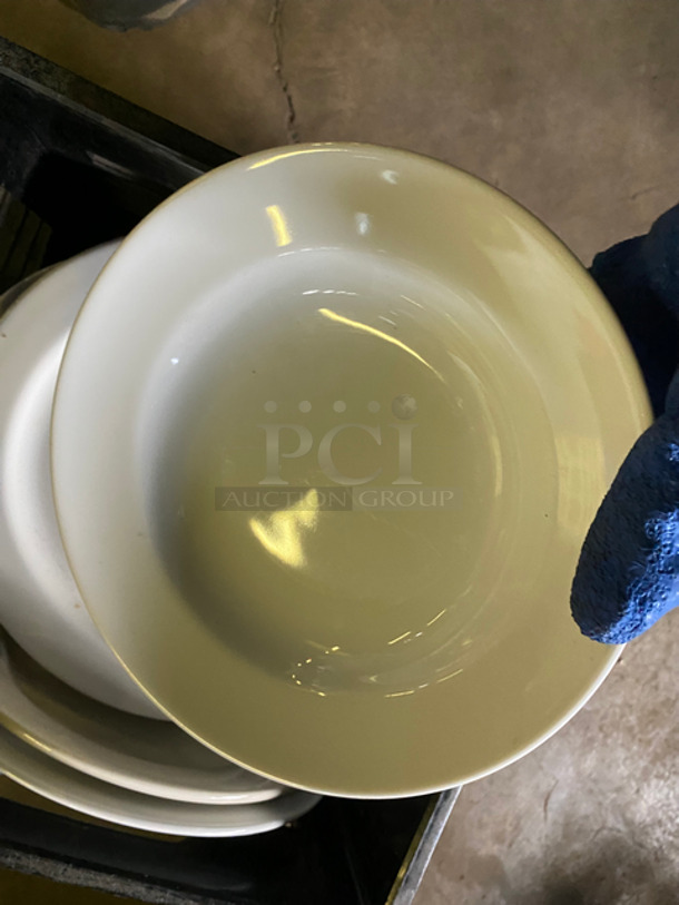 Assorted Size And Style Dishware! Includes Black Poly Crates! 3x Your Bid! - Image 4 of 9