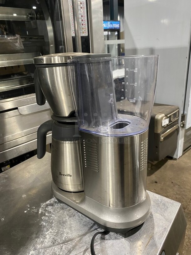 SWEET! Breville Commercial Countertop Drip Coffee Maker! All Stainless Steel! 120V! Model: BDC450 BSS! - Image 3 of 6