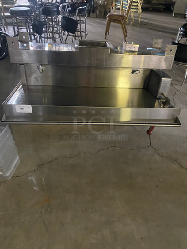 NICE! New! Gaylord Commercial Heavy Gauge Low Profile Ventilation Hood! All Stainless Steel! Model: N68SH!