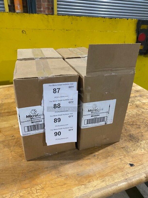 NEW! IN THE BOX! Micro Gold Dual Action Disinfectant And Antimicrobial Spray! 6 Bottles Per Box, 1 Box Per Item Number! - Image 1 of 6