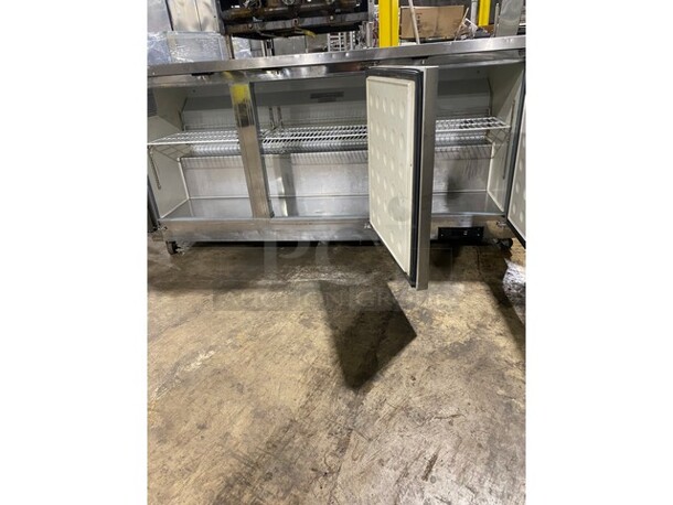 IKON Stainless Steel Commercial 3 Door Undercounter Freezer! On Commercial Casters! MODEL: KUC72F SN: KUC72F 9024462 115V 1 PH! Electric Powered! On Casters! - Image 5 of 8