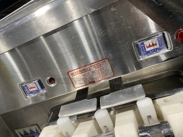 Taylor 3 Handle Ice Cream Machine! Model 339-33 Serial H4041608! 208/230V 3 Phase! On Casters!  - Image 7 of 9