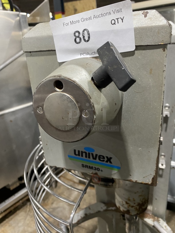 UNIVEX 30qt. Planetary Mixer! Model SRM 30+H Serial M003032 115V/60Hz/1 Phase - Image 7 of 9