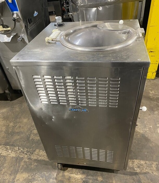 FAB! Carpigiani Commercial Floor Style Gelato Cream Cooker/Pasteurizer! All Stainless Steel! Model PASTOCREMA 55 SN: 387735! 220V 3 Phase! On Casters! - Image 2 of 11