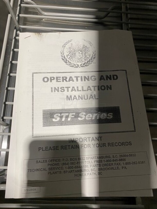 GREAT! NEW! SCRATCH-N-DENT! Beverage Air Commercial Refrigerated Milk Cooler! With Dual Side Access Doors! Stainless Steel Body! On Casters! Model: STF58 SN: 7203648 115V 60HZ 1 Phase - Image 7 of 10