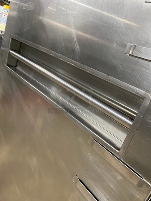 Commercial Dual Side Door Enclosed Pan Rack! Solid Stainless Steel! On Casters! - Image 7 of 8