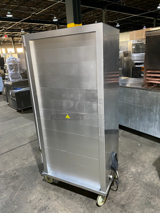 NICE! Prepline Commercial Heated Warming Holding Cabinet! With Single View Through Door! All Stainless Steel! On Casters! Model: MPN1836 110/120V 60HZ 1 Phase - Image 4 of 8