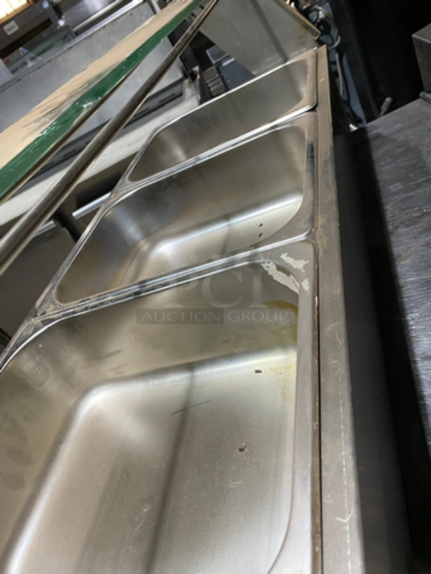 Commercial Countertop 3 Bay Bain Marie/ Steam Table! All Stainless Steel! Model: BM-3 SN: 070023 220V 60HZ 1 Phase - Image 5 of 10