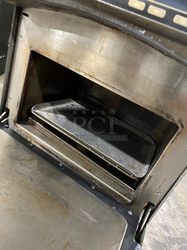 LATE MODEL! 2016 Turbo Chef Commercial Countertop Rapid Cook Oven! On Small Legs! Model: NGO SN: NGOD24343 208/240V 60HZ 1 Phase - Image 6 of 8