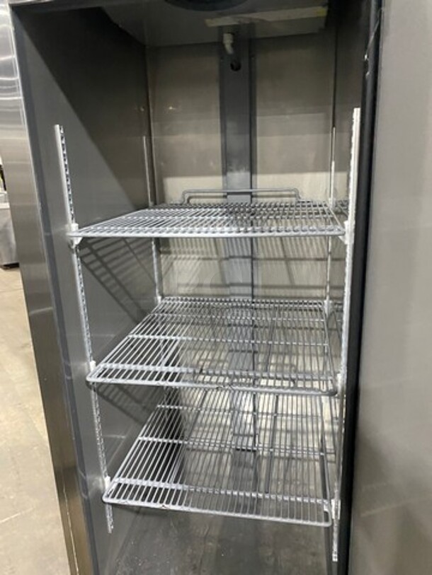 Titan Commercial Single Door Reach In Freezer! All Stainless Steel! On Casters! Model: XTF23BM Sn: ST1819712XTF23BM0014 115V - Image 5 of 10