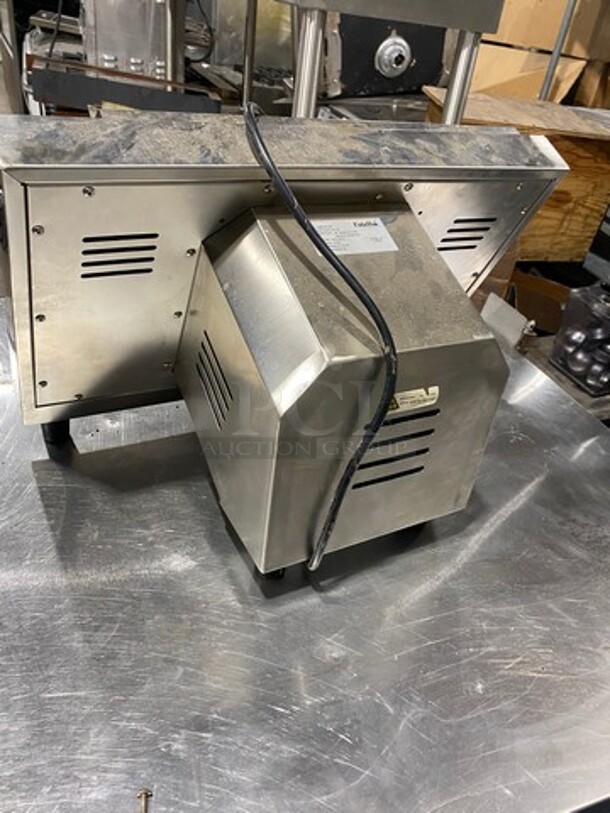 Estella Commercial Countertop Dough Sheeter! Model: EDS18S SN: 9002504 120V! Does Not Power On!  - Image 3 of 8