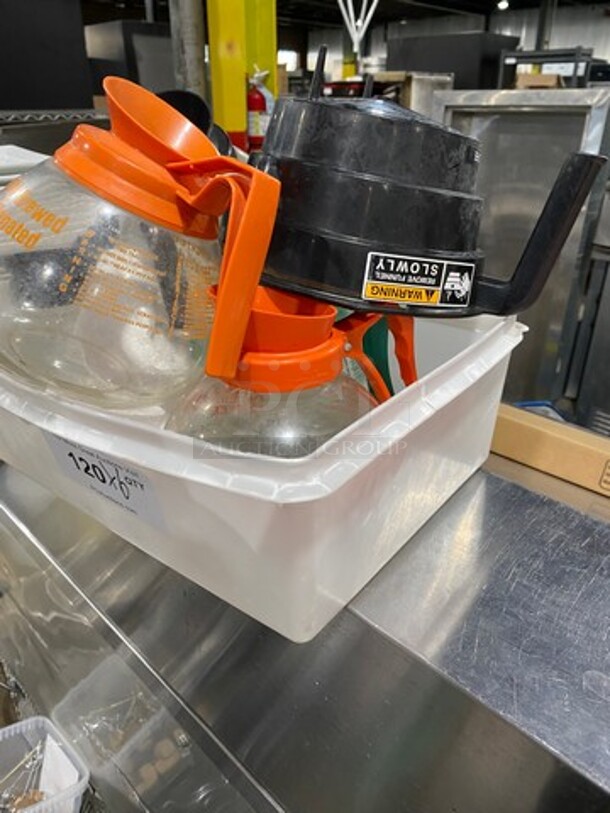 Various Glass Coffee Pots! 6x Your Bid! - Image 2 of 8