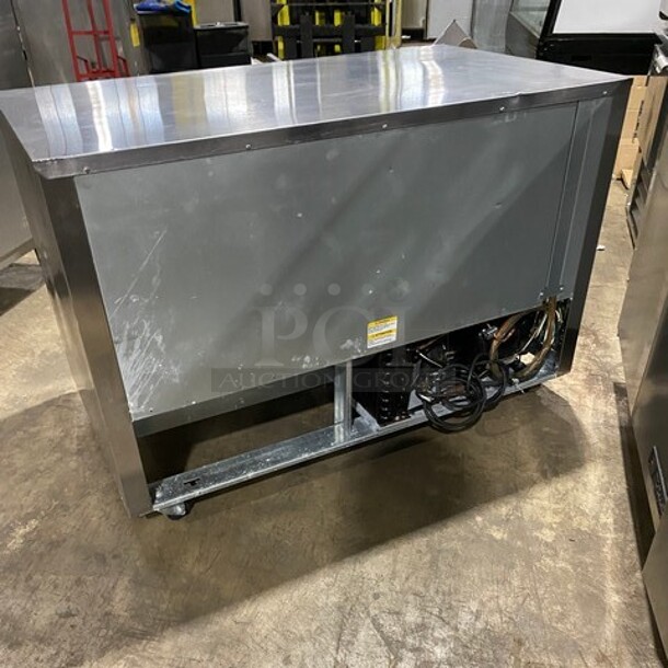 NICE! Beverage Air Under The Counter 2 Door Cooler! Stainless Steel! On Commercial Casters! MODEL UCR48A23 SN:11310538 115V 1PH - Image 3 of 8