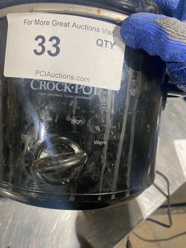 Crock Pot Countertop Slow Cooker! With 3QT Capacity! Model: SCR300B - Image 10 of 10