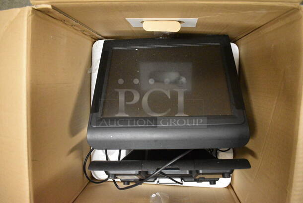 2 IN ORIGINAL BOX! Par EverServ Series 7000 15" POS Monitors. 2 Times Your Bid! - Image 1 of 4