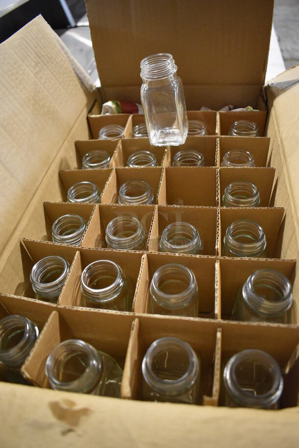 ALL ONE MONEY! Lot of 102 Salt and Pepper Shakers w/ Various Lids. includes 1.5x1.5x3.5 - Image 1 of 5