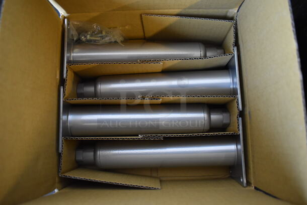 6 Boxes of 4 BRAND NEW! B3900704 Metal Legs. 6 Times Your Bid!