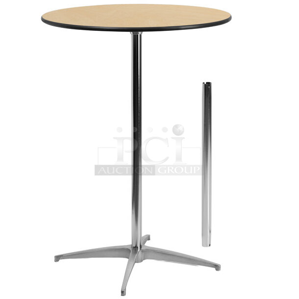 BRAND NEW SCRATCH AND DENT! Flash Furniture XA-30-COTA-GG 30" Round Table - Image 1 of 5