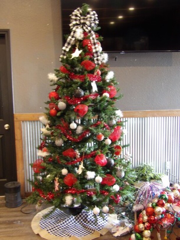 Christmas Tree With Ornaments - Image 1 of 1