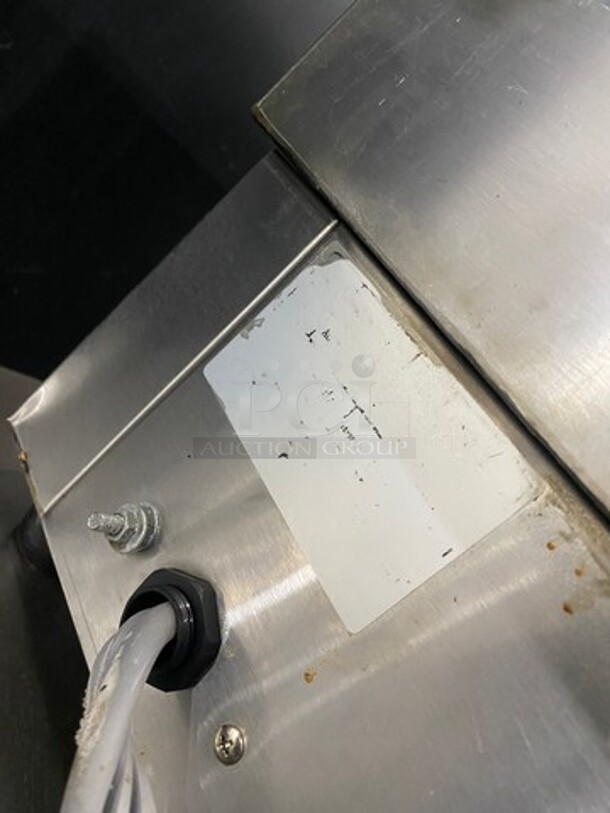 Commercial Countertop Flat And Grooved Grill Combo! With Back And Side Splashes! All Stainless Steel! - Image 9 of 10