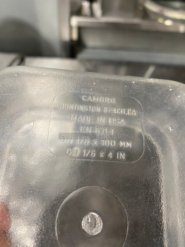 Cambro Clear Poly Food Containers! 11x Your Bid! - Image 5 of 5