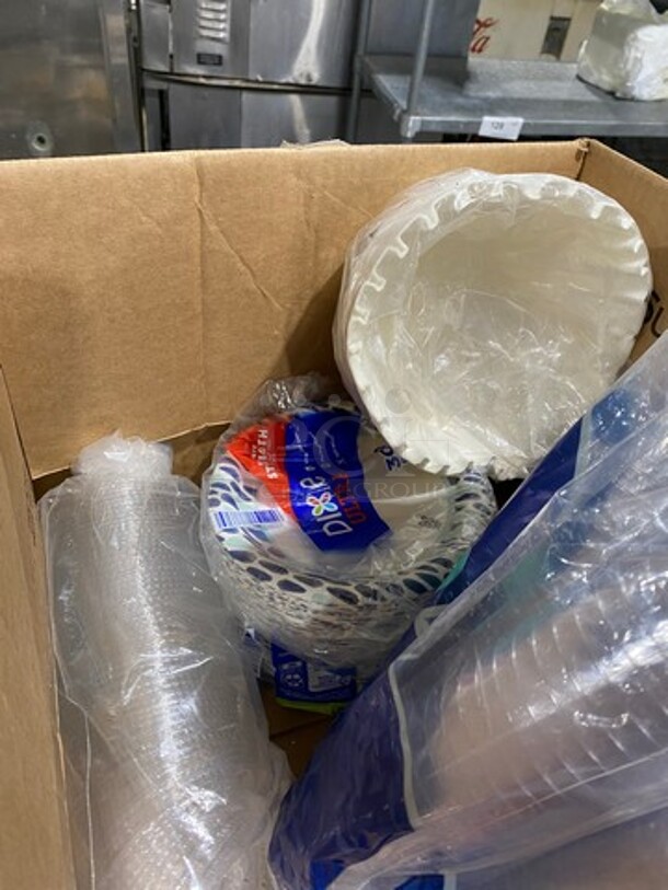 ALL ONE MONEY! MISCELLANEOUS! Includes Plastic Cups, Paper Plates, And More! - Image 7 of 7