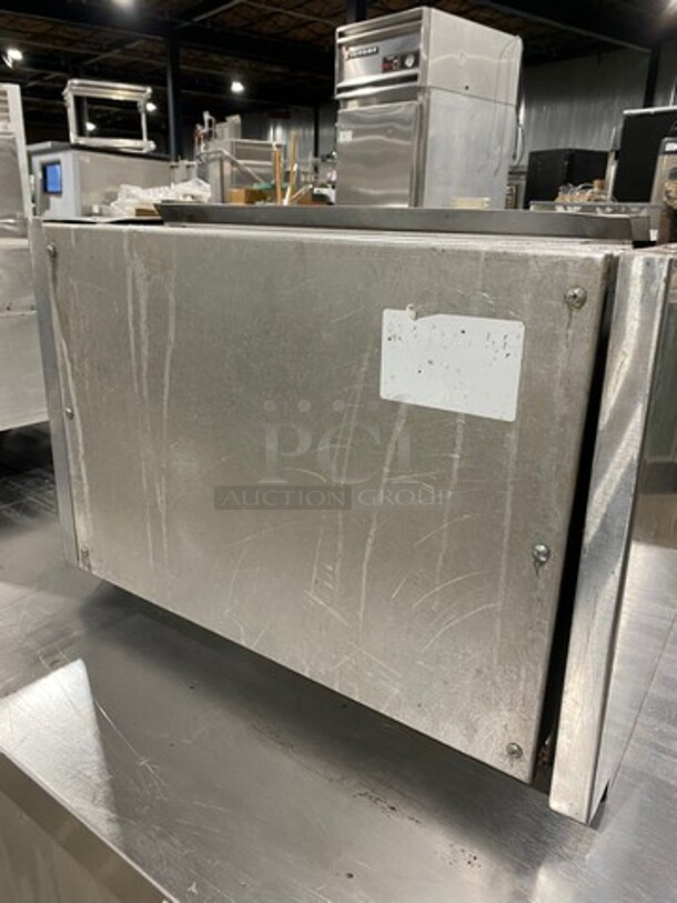 Commercial Countertop Natural Gas Powered Cheese Melter! All Stainless Steel! - Image 4 of 7