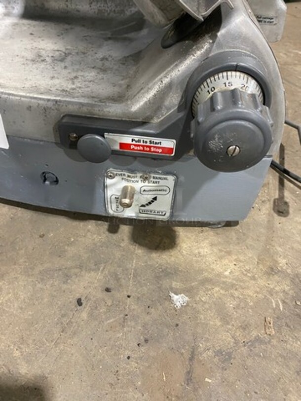 Hobart Commercial Countertop Deli/Meat Slicer! All Stainless Steel! Model: 2712 SN: 561207821! 120V 1Phase! - Image 7 of 9