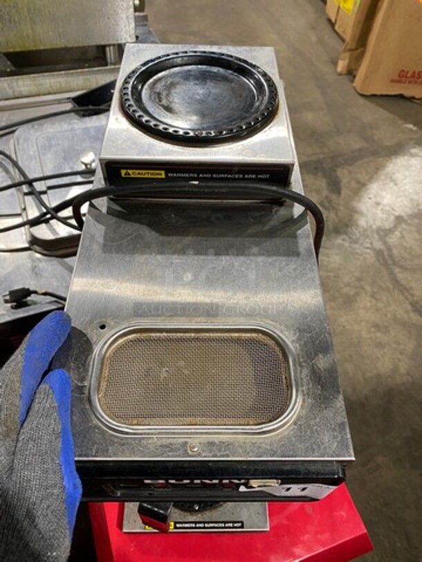 Bunn Commercial Countertop Coffee Maker! With 2 Coffee Pot Warmers! All Stainless Steel! Model: VP172 SN: VP17079260 120V 60HZ 1 Phase - Image 5 of 8