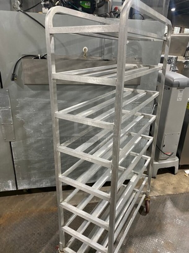 Metal Commercial Pan Transport Rack on Commercial Casters! - Image 3 of 7