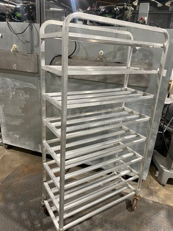 Metal Commercial Pan Transport Rack on Commercial Casters! - Image 4 of 7