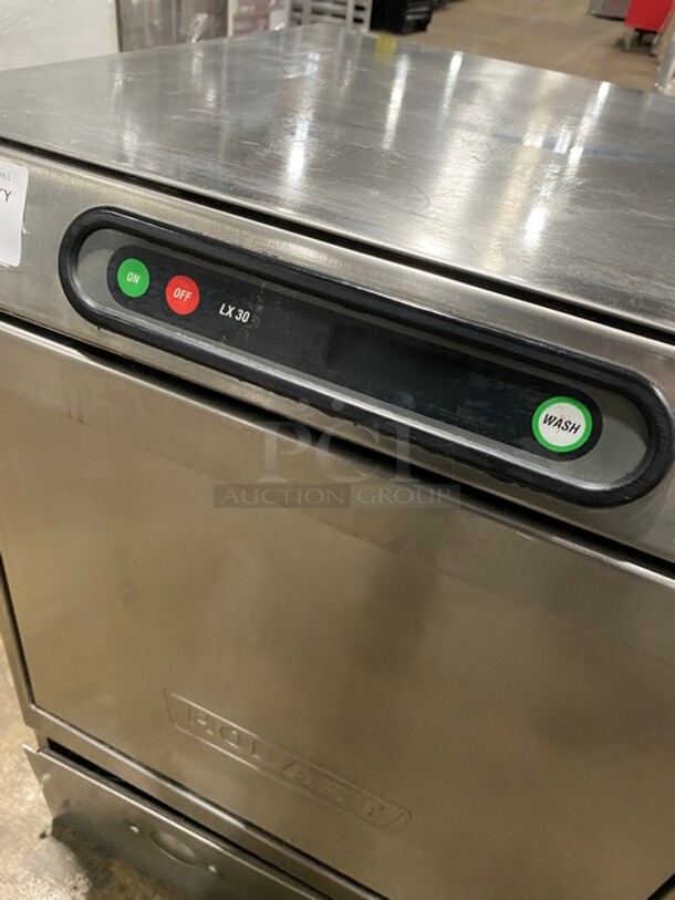 Hobart Commercial Under The Counter Heavy Duty Dishwasher! All Stainless Steel! Model: LX30H 120/240V 60HZ 1 Phase! - Image 6 of 8