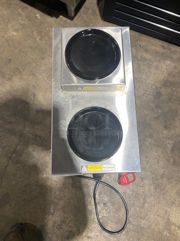 Curtis Commercial Countertop Coffee Brewing Machine! With Hot Water Line! 3 Coffee Pot Warmer! Stainless Steel Body! Gold Cup Series! Model: ALP3GT63A000 SN: 14452996 120V 60HZ 1 Phase - Image 6 of 9