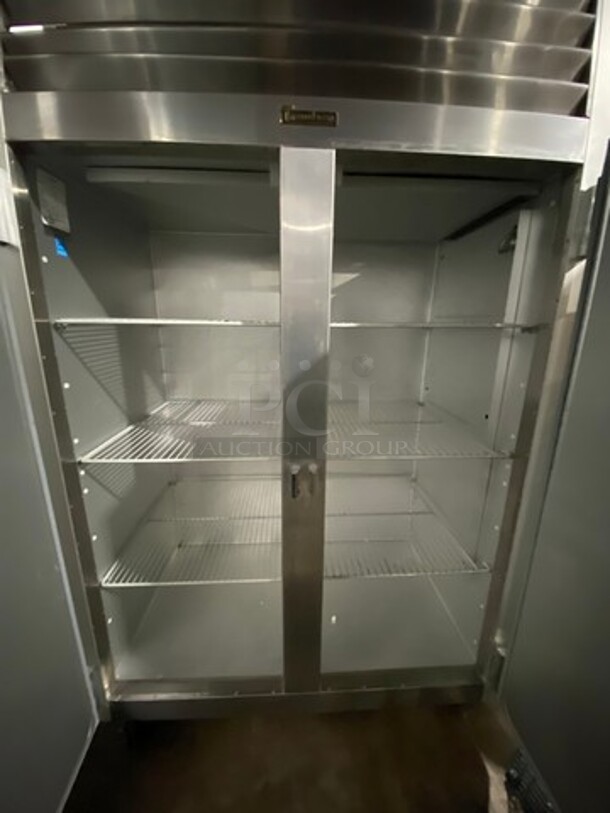 Traulsen 2 Door Reach In Freezer Unit! With Poly Coated Racks! All Stainless Steel! On Casters! Model: G22010 SN: T177456A12 115V 60HZ 1 Phase - Image 6 of 11