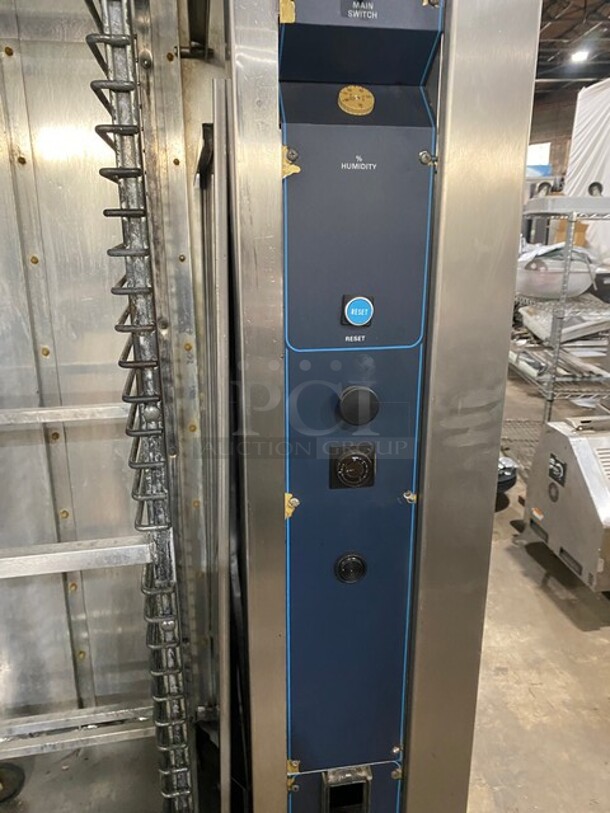 Revent Commercial Single Door Roll In Rack Proofer! All Stainless Steel! - Image 7 of 8