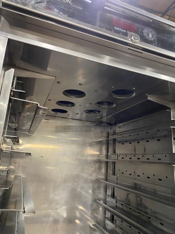 Cres Cor Commercial Electric Powered Split Door Roast-N-Hold Oven! All Stainless Steel! On Casters! Model: RO151FUA12DE4803Z SN: IBIJ0005120853 480V 60HZ 3 Phase - Image 6 of 10