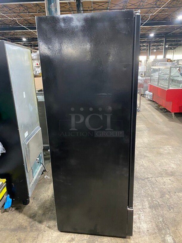 SWEET! Master Bilt Commercial 2 Door Reach In Freezer Merchandiser! With View Through Doors! Poly Coated Racks! Working When Removed! Model: BLG48HGP SN: 246266QGG01 115V 60HZ 1 Phase - Image 2 of 9
