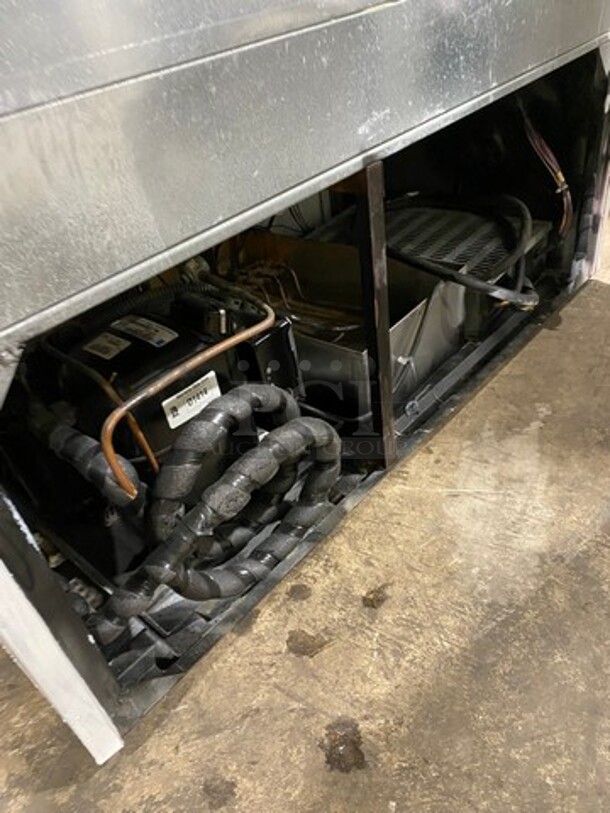 Custom Cool Commercial Refrigerated Open Grab-N-Go Display Case! With Shelves! All Stainless Steel! - Image 9 of 9