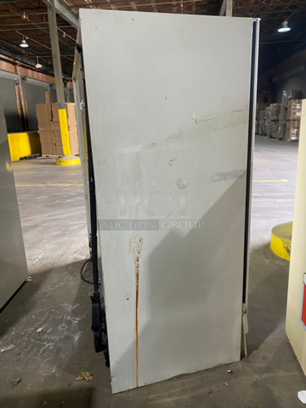 National Refrigeration Commercial 3 Door Reach In Freezer Merchandiser! With View Through Doors! With Poly Coated Racks! Model: ULG80BCP-5 115/208/230V 60HZ 1 Phase - Image 3 of 9