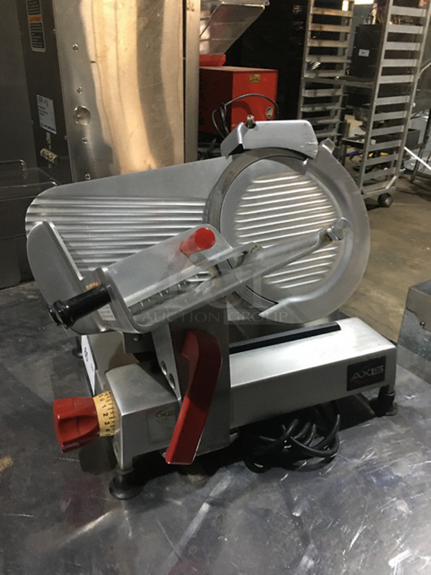 NICE! Axis Countertop 10 Inch Blade Deli/Meat Slicer! Model: AX-S10 115V 60HZ 1 Phase - Image 2 of 8