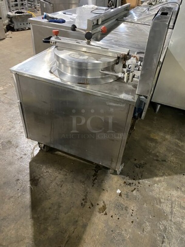 BKI Commercial Electric Powered Pressure Fryer! With Frying Basket! All Stainless Steel! On Casters! Model: FKMFC 208V 60HZ 3 Phase - Image 2 of 10