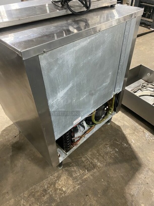 Beverage Air Commercial Single Door Undercounter Cooler! Stainless Steel! On Casters! Model: UCR27 SN: 2316481! 115V 60HZ 1 Phase! - Image 4 of 7