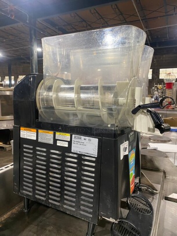 Bunn Commercial Countertop 2 Flavor Slushie/ Frozen Beverage Dispenser! Model: ULTRA2 SN: ULTR114944 120V 60HZ 1 Phase - Image 3 of 9