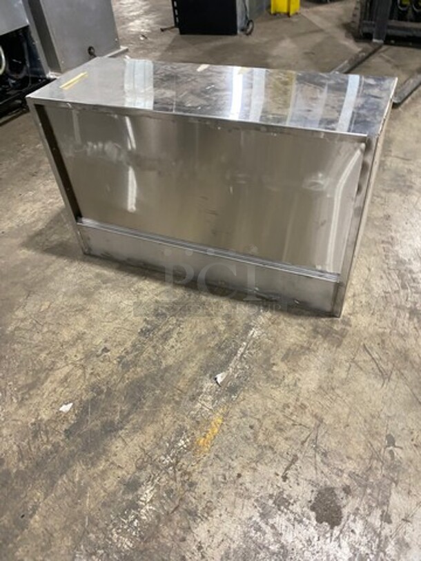 Commercial Heavy Duty 2 Door Wall Storage Cabinet! Solid Stainless Steel! - Image 3 of 6